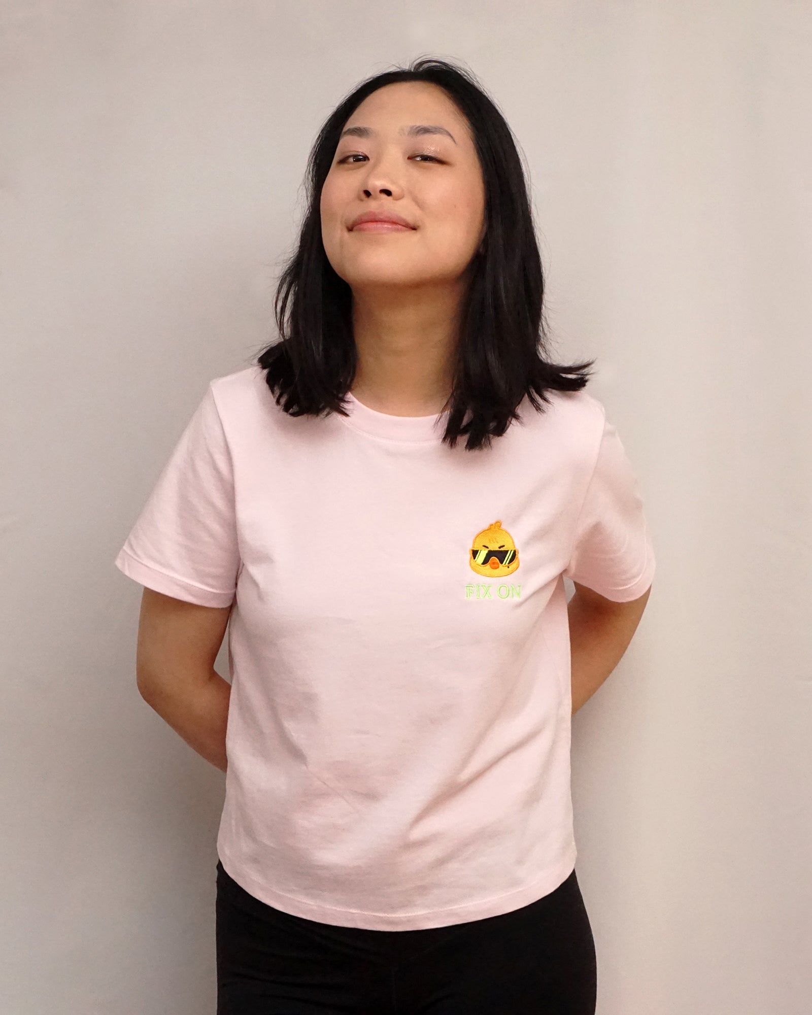 ATZ Fix-On Mingi Bbyongming Golden Hour 5 ATINY Pink T-shirt, Women's