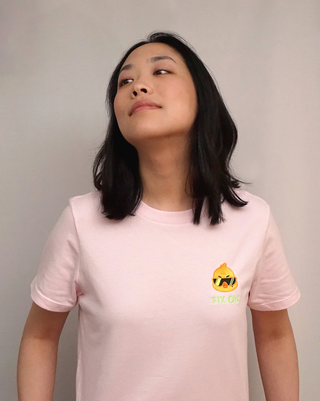 ATZ Fix-On Mingi Bbyongming Golden Hour 5 ATINY Pink T-shirt, Women's
