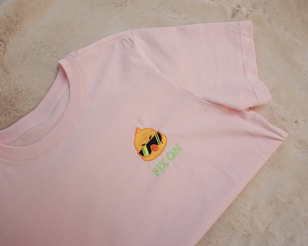 ATZ Fix-On Mingi Bbyongming Golden Hour 5 ATINY Pink T-shirt, Women's