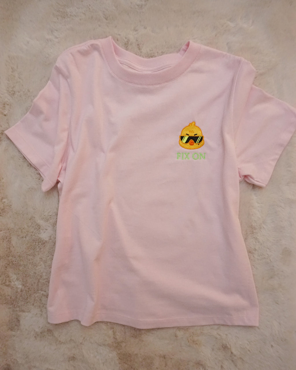 ATZ Fix-On Mingi Bbyongming Golden Hour 5 ATINY Pink T-shirt, Women's