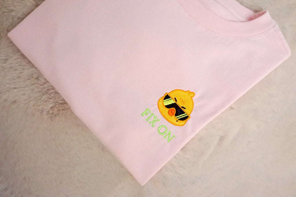 ATZ Fix-On Mingi Bbyongming Golden Hour 5 ATINY Pink T-shirt, Women's