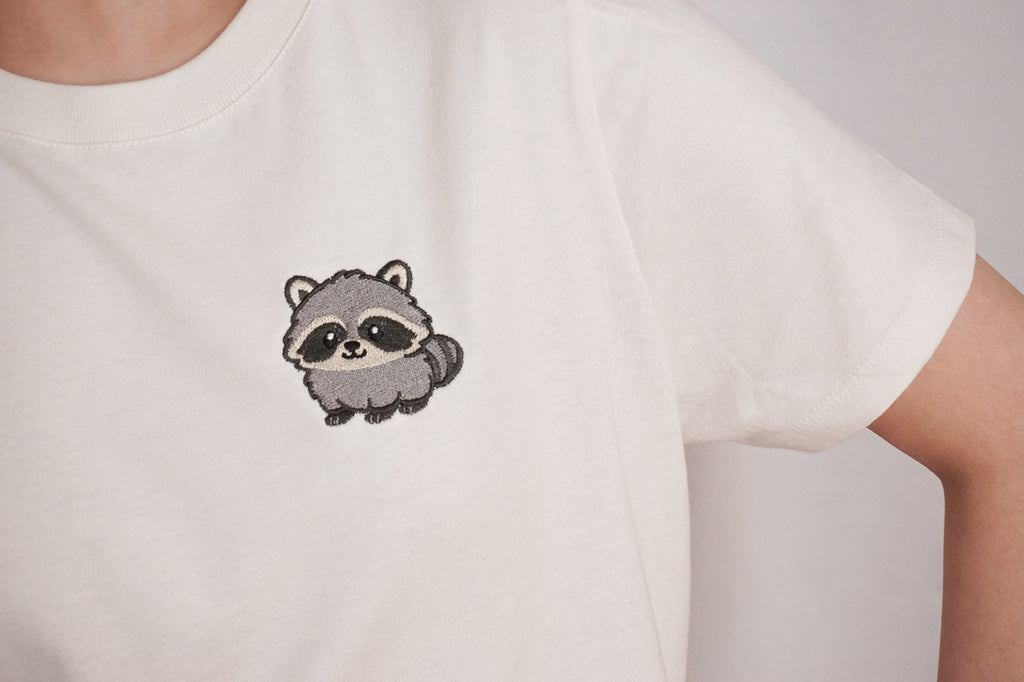 Jimothy Raccoon Shirt, Embroidered Seattle Raccoon UNISEX T-Shirt, Viral Ballard Raccoon Gift, Cute Short Spine Raccoon Tee