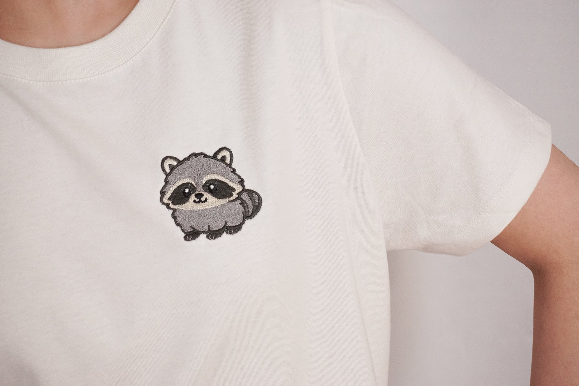 Jimothy Raccoon Shirt, Embroidered Seattle Raccoon UNISEX T-Shirt, Viral Ballard Raccoon Gift, Cute Short Spine Raccoon Tee