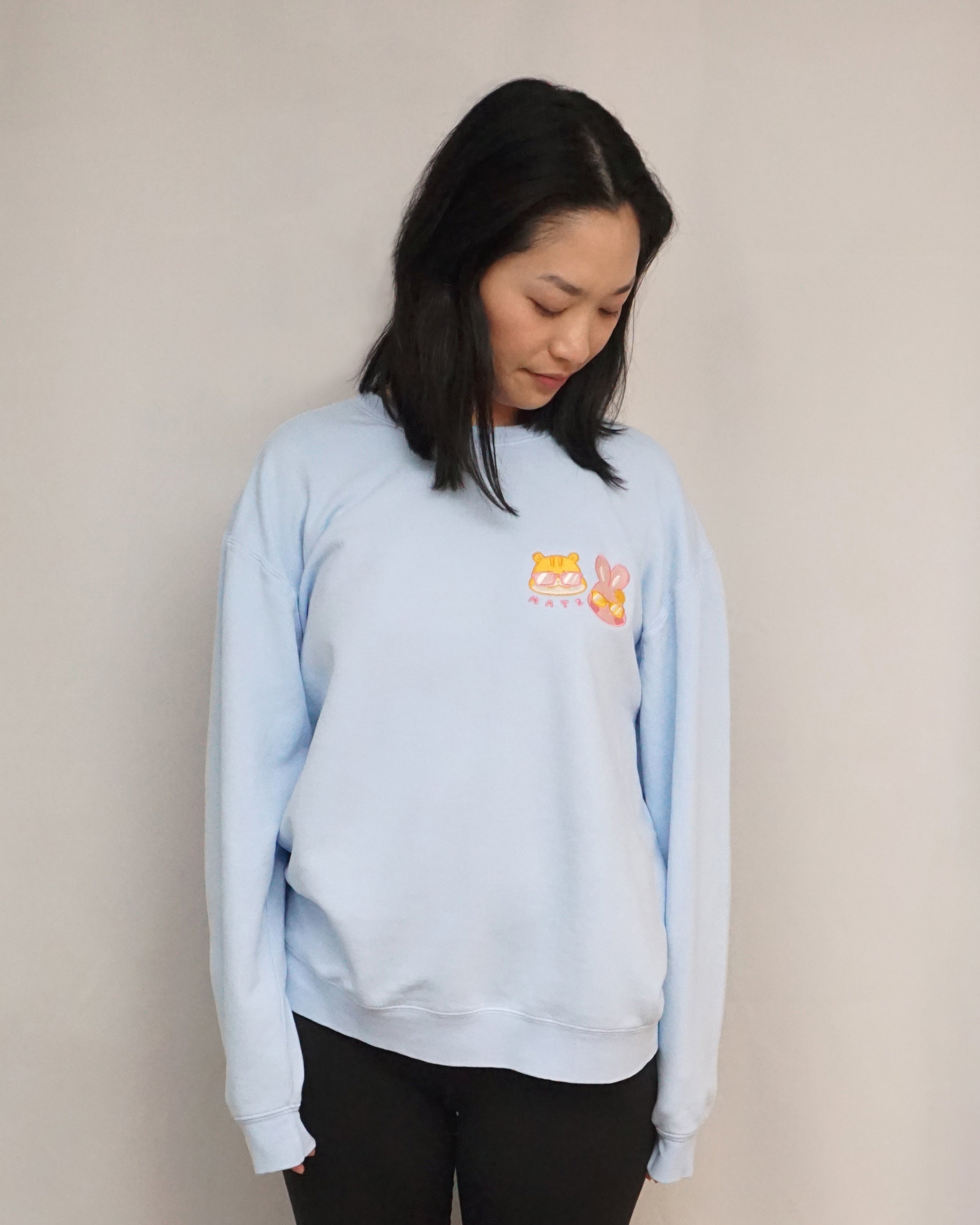 Ateez MATZ Hongjoong Seonghwa ATINY K-pop Crewneck Sweatshirt, Unisex