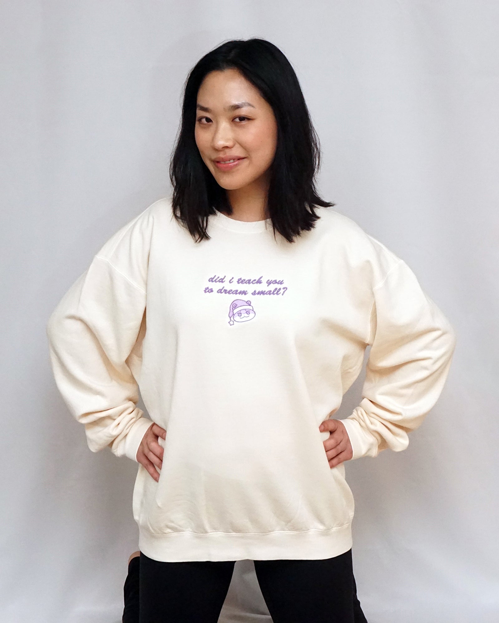 Ateez Hongjoong Dream Quote Jjoongrami Embroidered Sweatshirt, Unisex