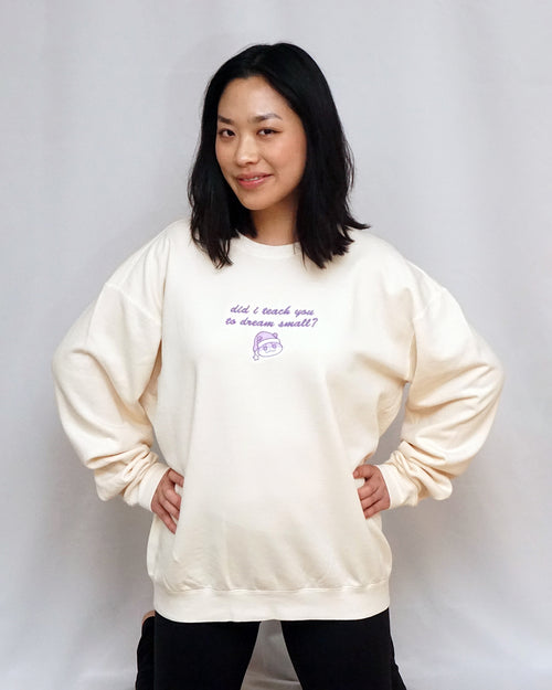 Ateez Hongjoong Dream Quote Jjoongrami Embroidered Sweatshirt, Unisex