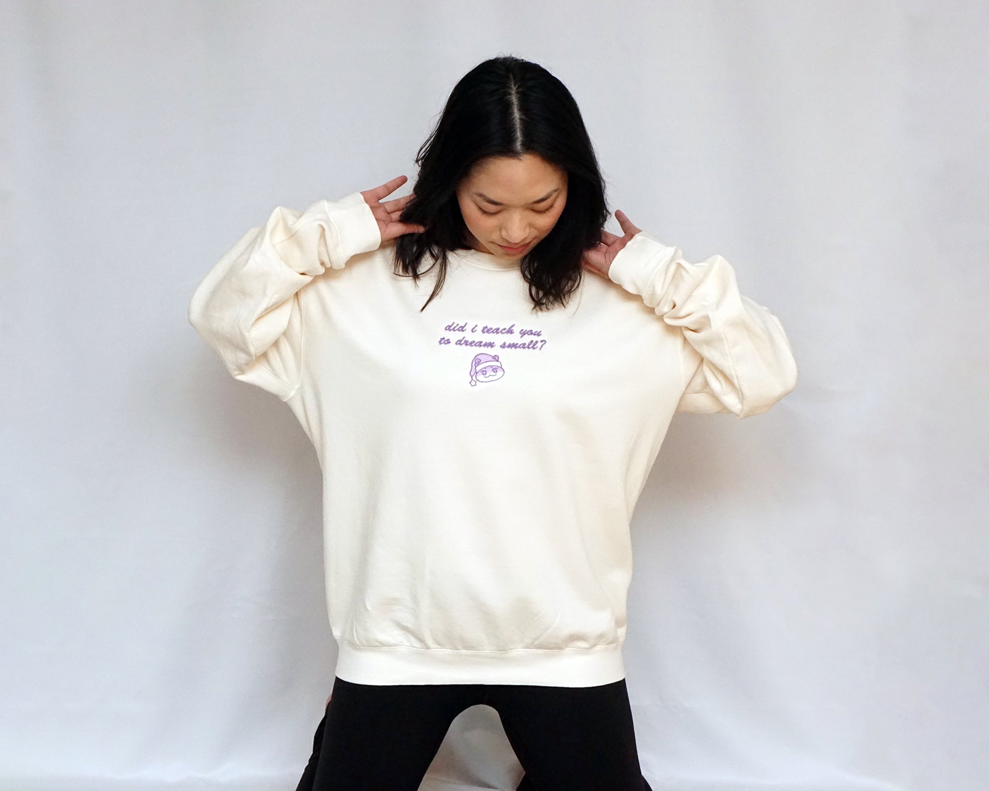 Ateez Hongjoong Dream Quote Jjoongrami Embroidered Sweatshirt, Unisex