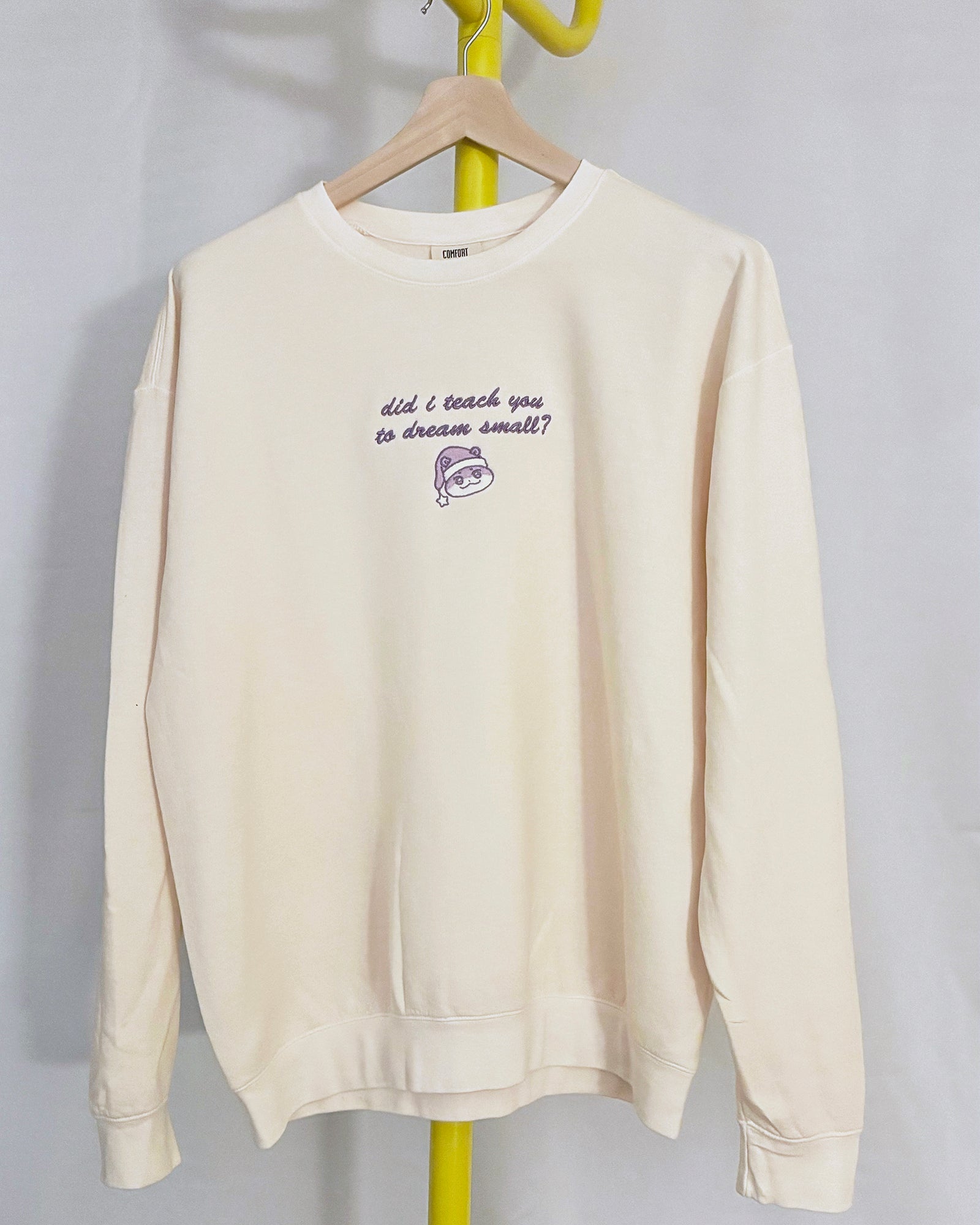 Ateez Hongjoong Dream Quote Jjoongrami Embroidered Sweatshirt, Unisex