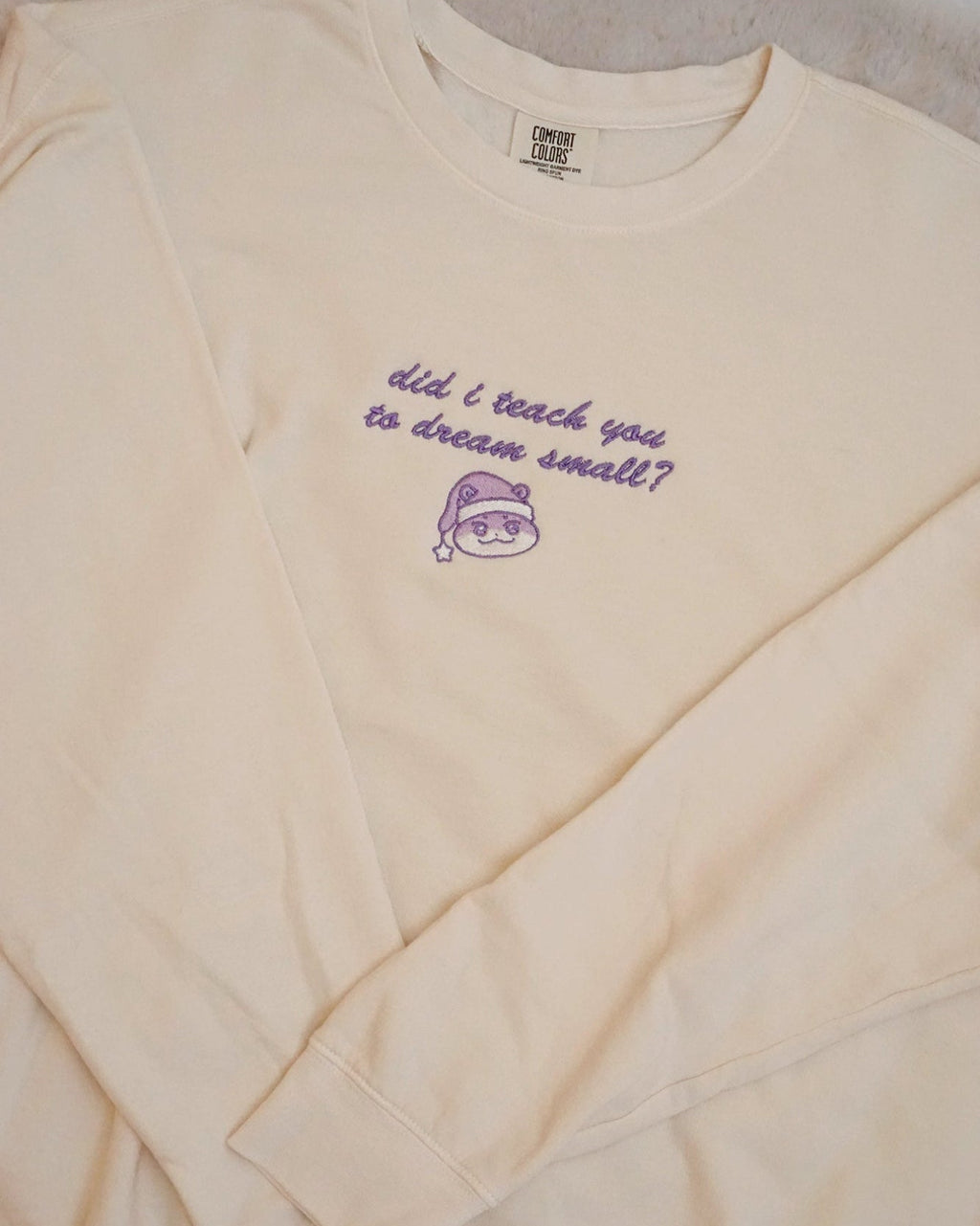 Ateez Hongjoong Dream Quote Jjoongrami Embroidered Sweatshirt, Unisex