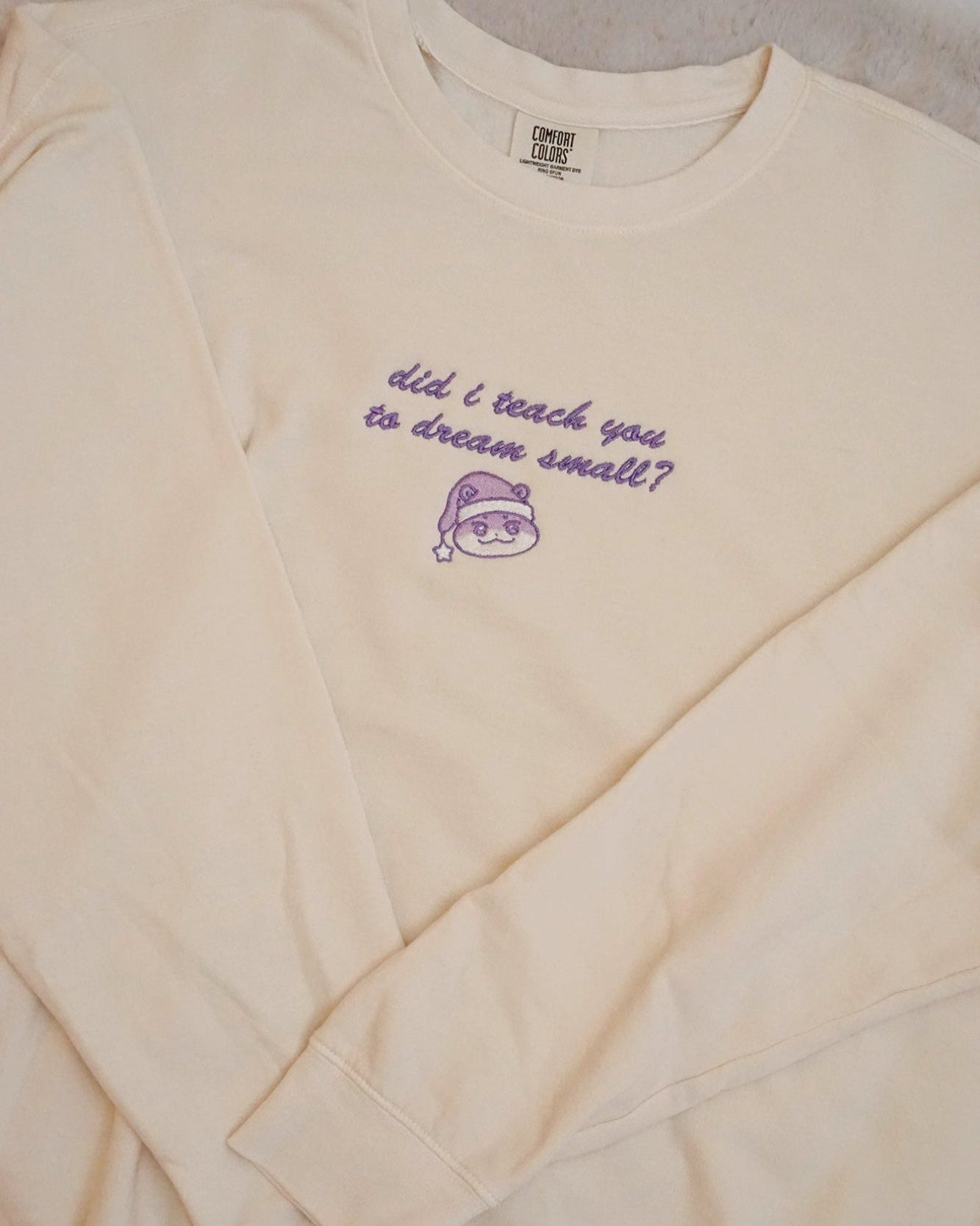 Ateez Hongjoong Dream Quote Jjoongrami Embroidered Sweatshirt, Unisex