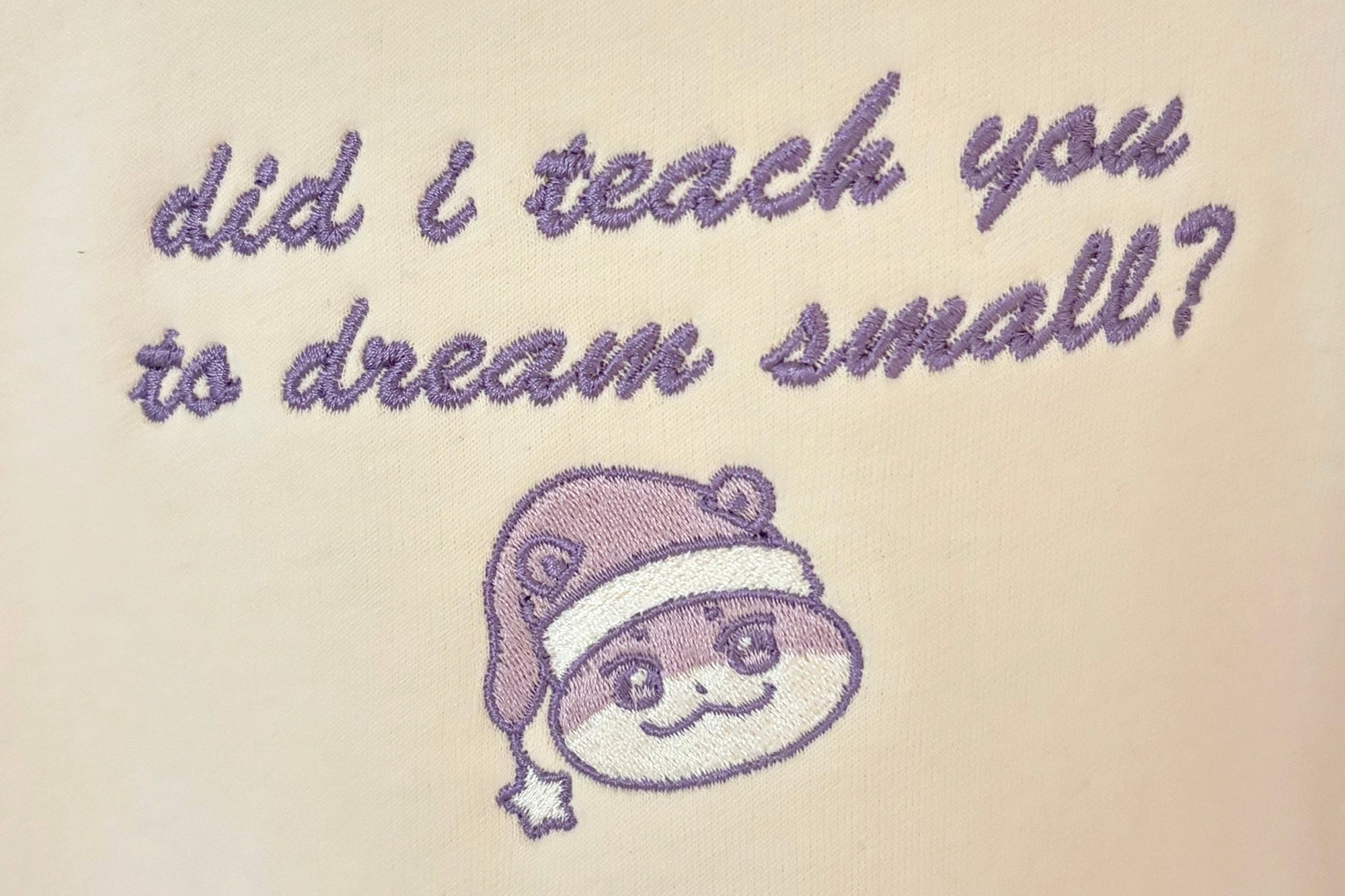 Ateez Hongjoong Dream Quote Jjoongrami Embroidered Sweatshirt, Unisex
